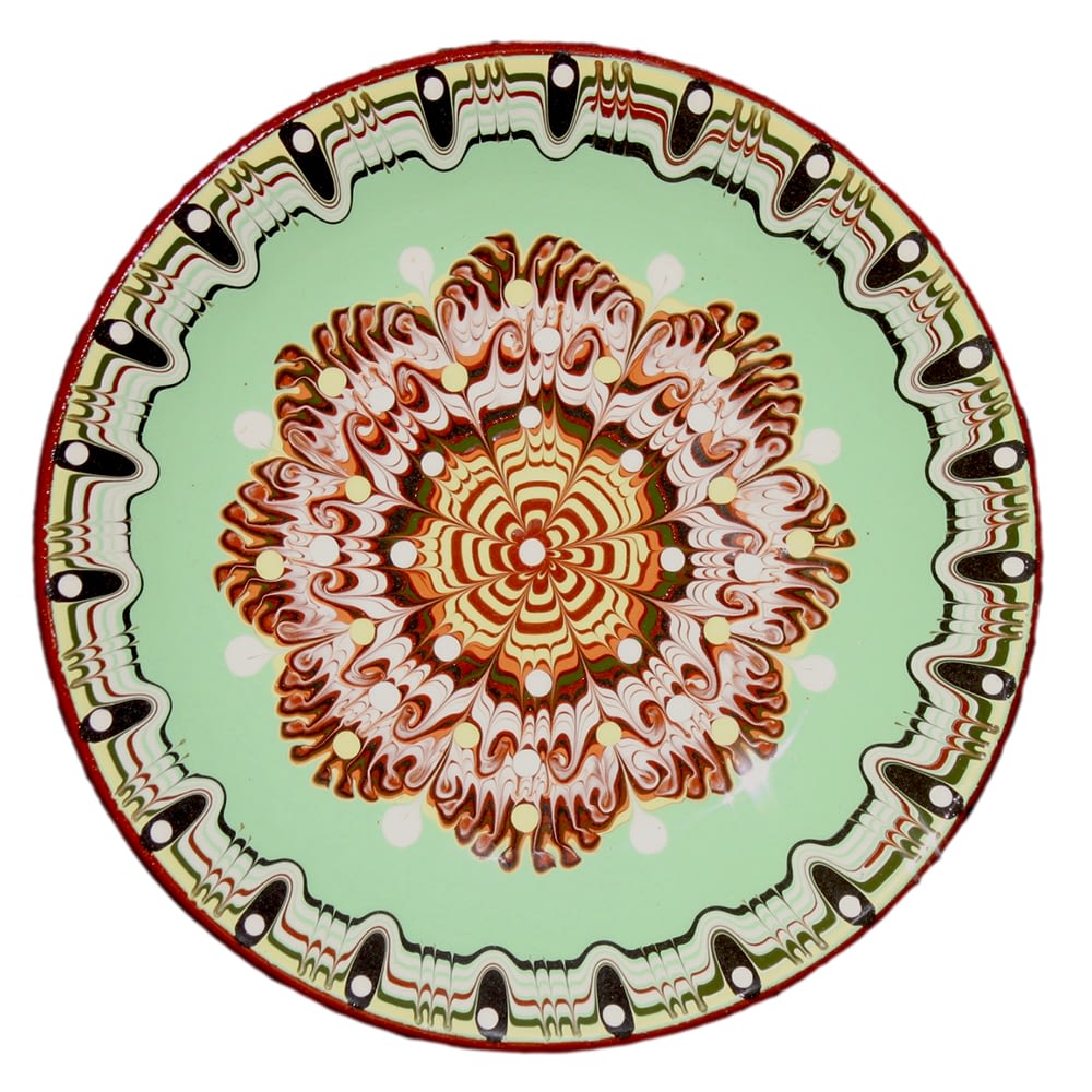 Green Rodopi Plate