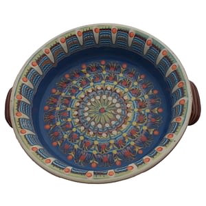 Turquoise Chiflik Deep Cooking Dish