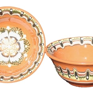 Orange Rodopi Bowl