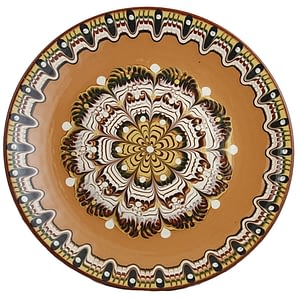 Orange Rodopi Plate