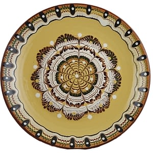 Yellow Rodopi Plate