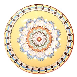 Yellow Balkan Plate
