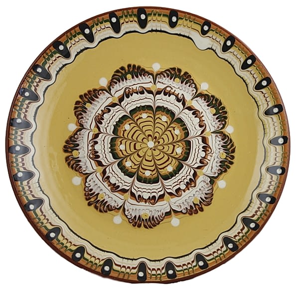 Yellow Rodopi Plate