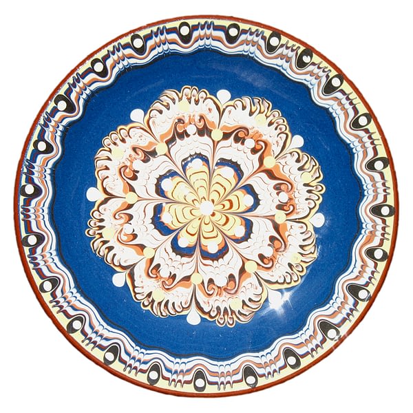 Blue Rodopi Plate