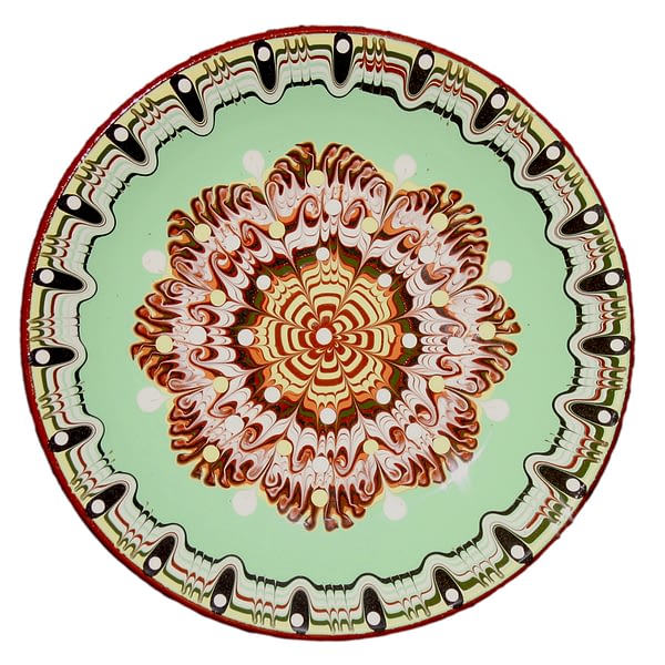 Green Rodopi Plate