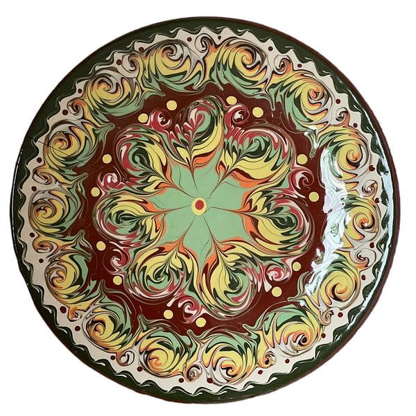 Red Rose Plate