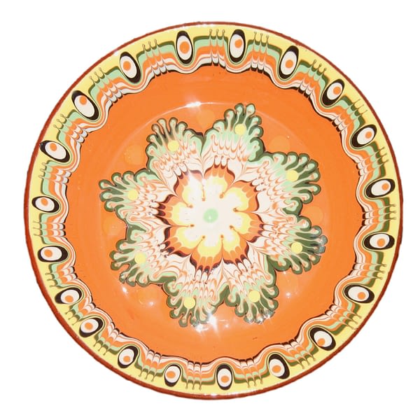 Orange Balkan Plate