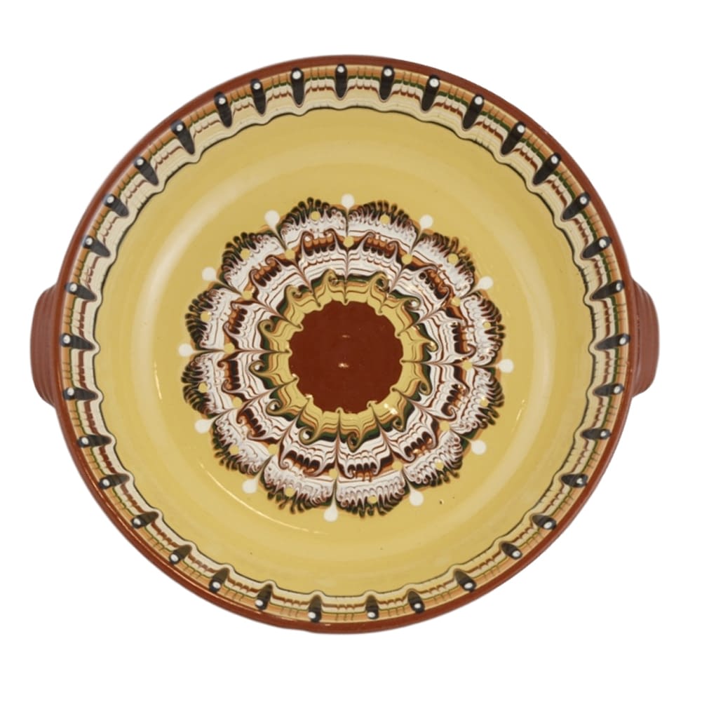 Yellow Rodopi Deep Cooking Dish