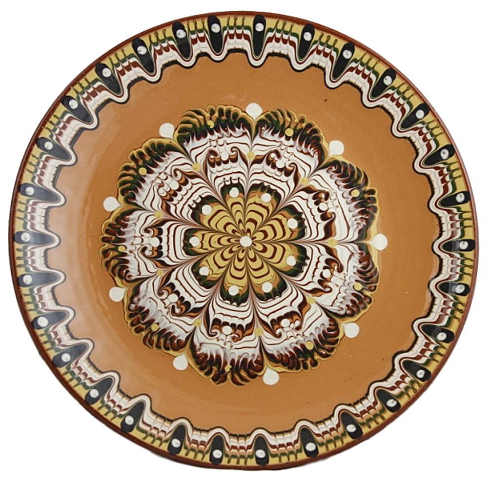 Orange Rodopi Plate